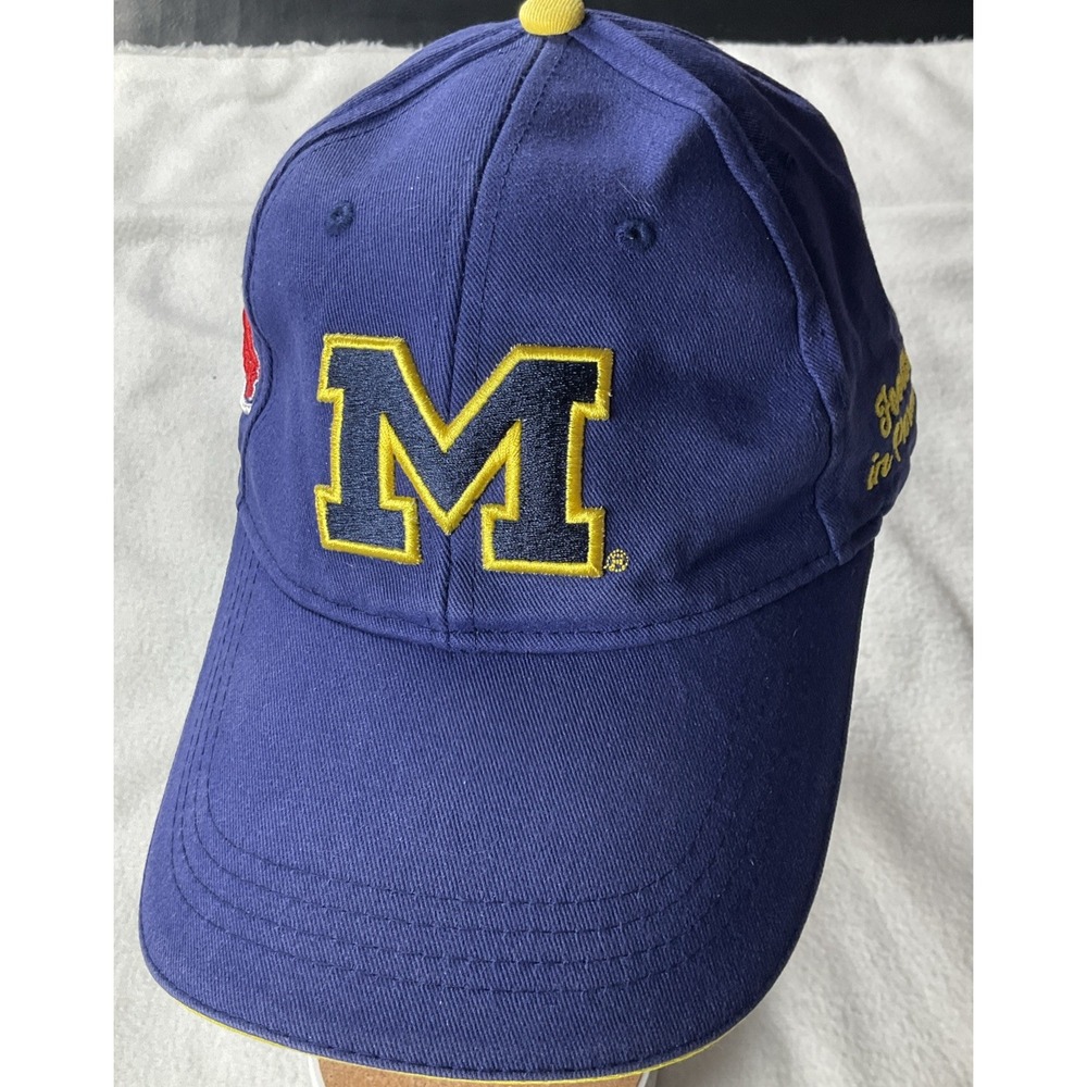 Michigan Wolverines Adjustable Back 2018 Original Outback Bowl Rare Hat Cap